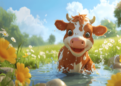 Cute:0xupvhnwn2c= Cow Wallpaper