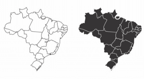 Outline:0zmbk6lthmu= Brazil Map